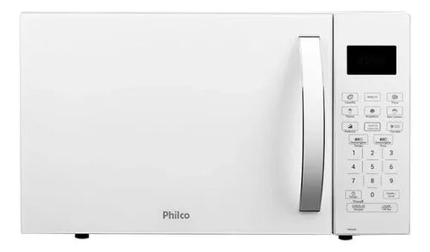 Micro-ondas Philco 20l Branco 1100w Pmo23b Limpa Fácil